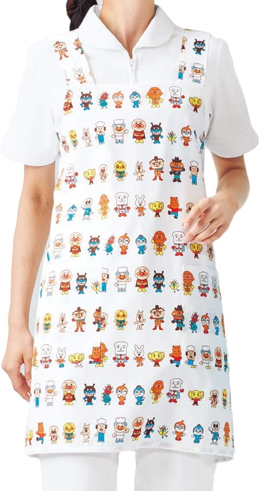 アンパンマン エプロン 楽天市場】アンパンマン 大人 エプロン H型 オレンジ 赤 保育士